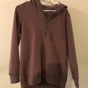 1/4 Button sweatshirt